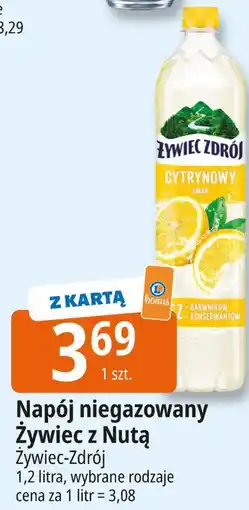 E.Leclerc Napój niegazowany Żywiec z Nutą oferta