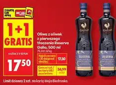 Biedronka Oliwa z oliwek z pierwszego tłoczenia Reserva Gallo oferta