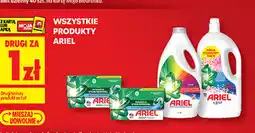 Biedronka WSZYSTKIE PRODUKTY ARIEL oferta