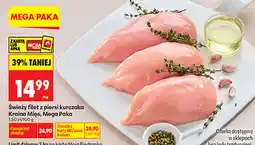 Biedronka Świeży filet z piersi kurczaka Kraina Mięs Mega Paka oferta