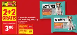 Biedronka Karma dla psa Activ Pet małe rasy oferta