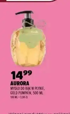 Drogerie Natura Mydło do rąk w płynie Gold Pumpkin Aurora oferta