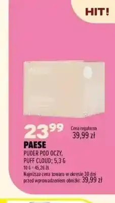 Drogerie Natura Puder pod oczy Puff Cloud Paese oferta