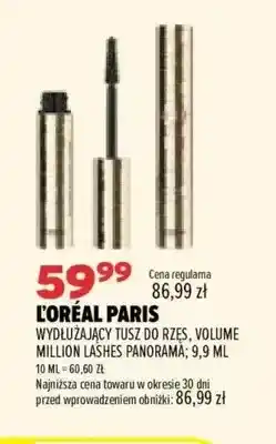 Drogerie Natura Wydłużający tusz do rzęs Volume Million Lashes Panorama L'Oréal Paris oferta