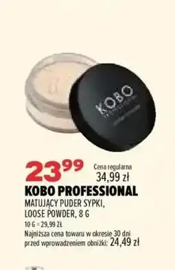 Drogerie Natura Matujący puder sypki Loose Powder Kobo Professional oferta