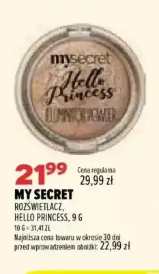 Drogerie Natura Rozświetlacz Hello Princess My Secret oferta