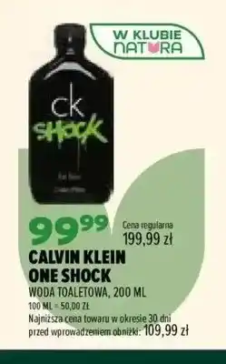 Drogerie Natura Woda toaletowa Calvin Klein One Shock oferta