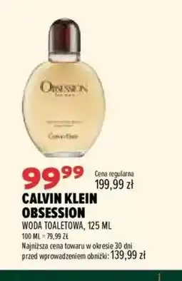 Drogerie Natura Woda toaletowa Calvin Klein Obsession oferta