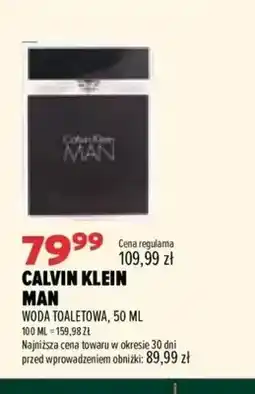 Drogerie Natura Woda toaletowa Calvin Klein Man oferta