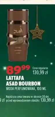 Drogerie Natura Woda perfumowana Lattafa Asad Bourbon oferta