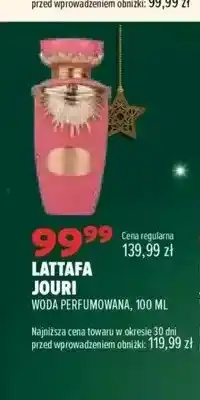 Drogerie Natura Woda perfumowana Lattafa Jouri oferta