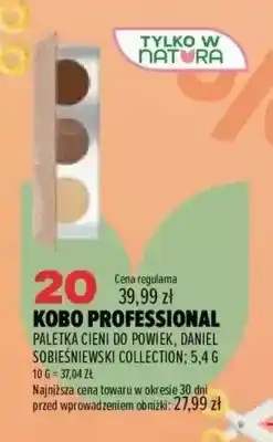 Drogerie Natura Paletka cieni do powiek Daniel Sobieśniewski Collection Kobo Professional oferta