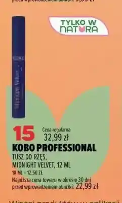 Drogerie Natura Tusz do rzęs Midnight Velvet Kobo Professional oferta