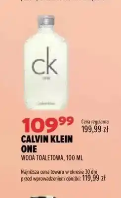 Drogerie Natura Woda toaletowa Calvin Klein One oferta