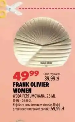 Drogerie Natura Woda perfumowana Frank Olivier Women oferta