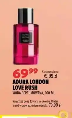 Drogerie Natura Woda perfumowana Aoura London Love Rush oferta