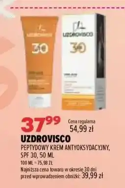 Drogerie Natura Peptydowy krem antyoksydacyjny SPF 30 Uzdrovisco oferta