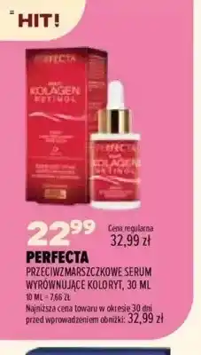 Drogerie Natura Przeciwzmarszczkowe serum wyrównujące koloryt Perfecta oferta