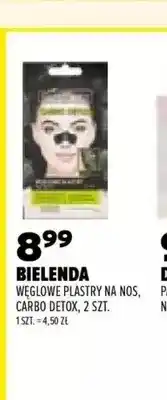 Drogerie Natura Węglowe plastry na nos Carbo Detox Bielenda oferta
