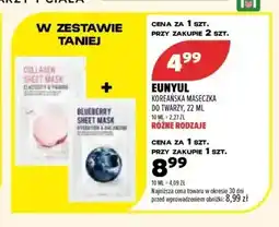 Drogerie Natura Koreańska maseczka do twarzy Eunyul oferta