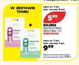Drogerie Natura Maseczka do twarzy Ampoule Mask Bielenda oferta