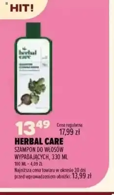 Drogerie Natura Szampon do włosów wypadających Herbal Care oferta