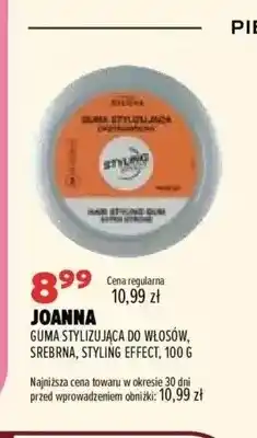 Drogerie Natura Guma stylizująca do włosów srebrna Styling Effect Joanna oferta