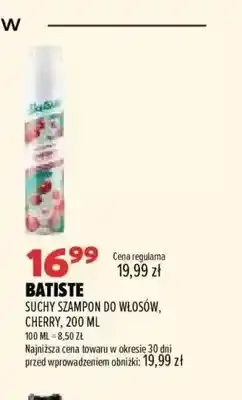 Drogerie Natura Suchy szampon do włosów Cherry Batiste oferta