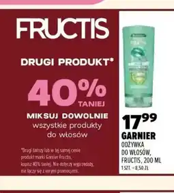 Drogerie Natura Odżywka do włosów Fructis Garnier oferta