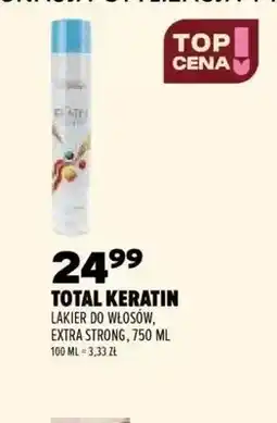 Drogerie Natura Lakier do włosów Total Keratin extra strong oferta