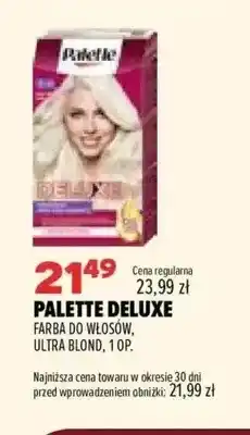 Drogerie Natura Farba do włosów Palette Deluxe ultra blond oferta