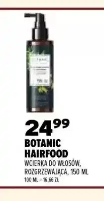 Drogerie Natura Wcierka do włosów Botanic Hairfood rozgrzewająca oferta