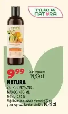 Drogerie Natura Żel pod prysznic Mango Natura oferta