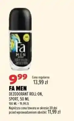 Drogerie Natura Dezodorant roll-on Sport Fa Men oferta