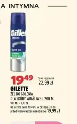 Drogerie Natura Żel do golenia dla skóry wrażliwej Gillette oferta