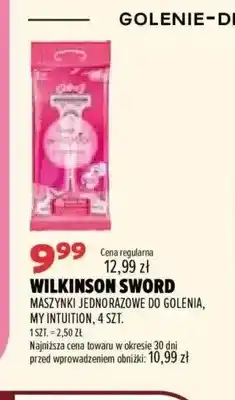 Drogerie Natura Maszynki jednorazowe do golenia My Intuition Wilkinson Sword oferta