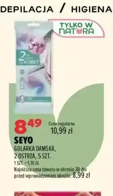 Drogerie Natura Golarka damska 2 ostrza Seyo oferta