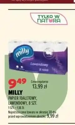 Drogerie Natura Papier toaletowy lawendowy 8-pak Milly oferta