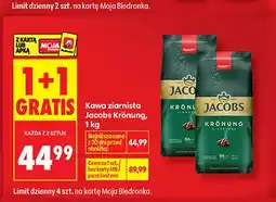 Biedronka Kawa ziarnista Jacobs Krönung oferta