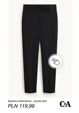 C&A Spodnie materiałowe - wysoki stan C & A oferta