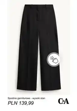 C&A Spodnie garniturowe wysoki stan C & A oferta