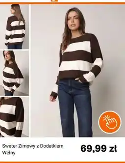 Born2be Sweter zimowy z dodatkiem wełny Born2be oferta