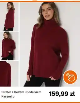 Born2be Sweter z golfem i dodatkiem kaszmiru Born2be oferta