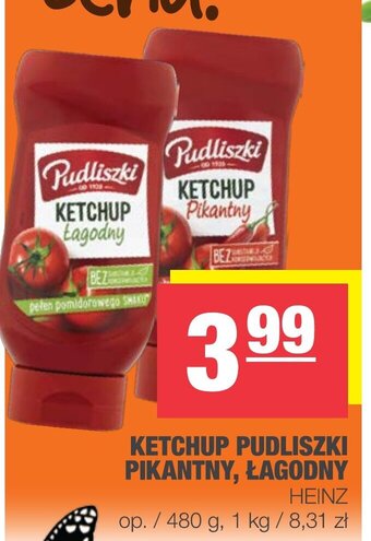 Ketchup Pudliszki 480g