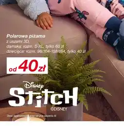 KiK Polarowa piżama damska z uszami 3D Disney oferta