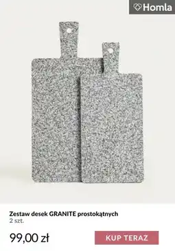 Homla Zestaw desek Granite prostokątnych 2 szt. Homla oferta