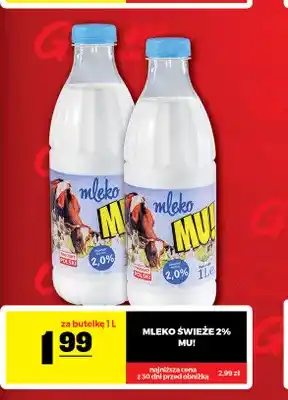 Mleko świeże MU! 2%