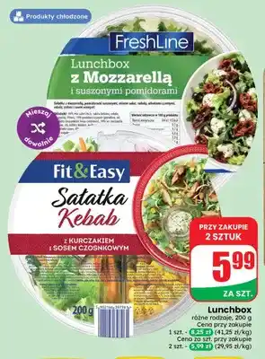 Sałatka Kebab z kurczakiem i sosem czosnkowym Fit & Easy