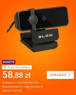 Allegro Kamerka z mikrofonem do streamowania i nagrywania w jakości Full Hd Blow oferta