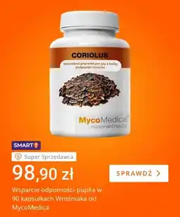 Allegro Wsparcie odporności pupila w 90 kapsułkach Wrośniaka od MycoMedica oferta